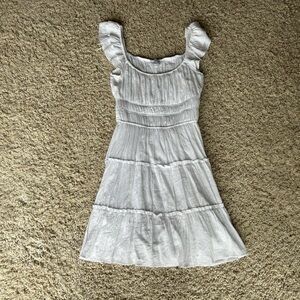 Francesca's White Mini Dress